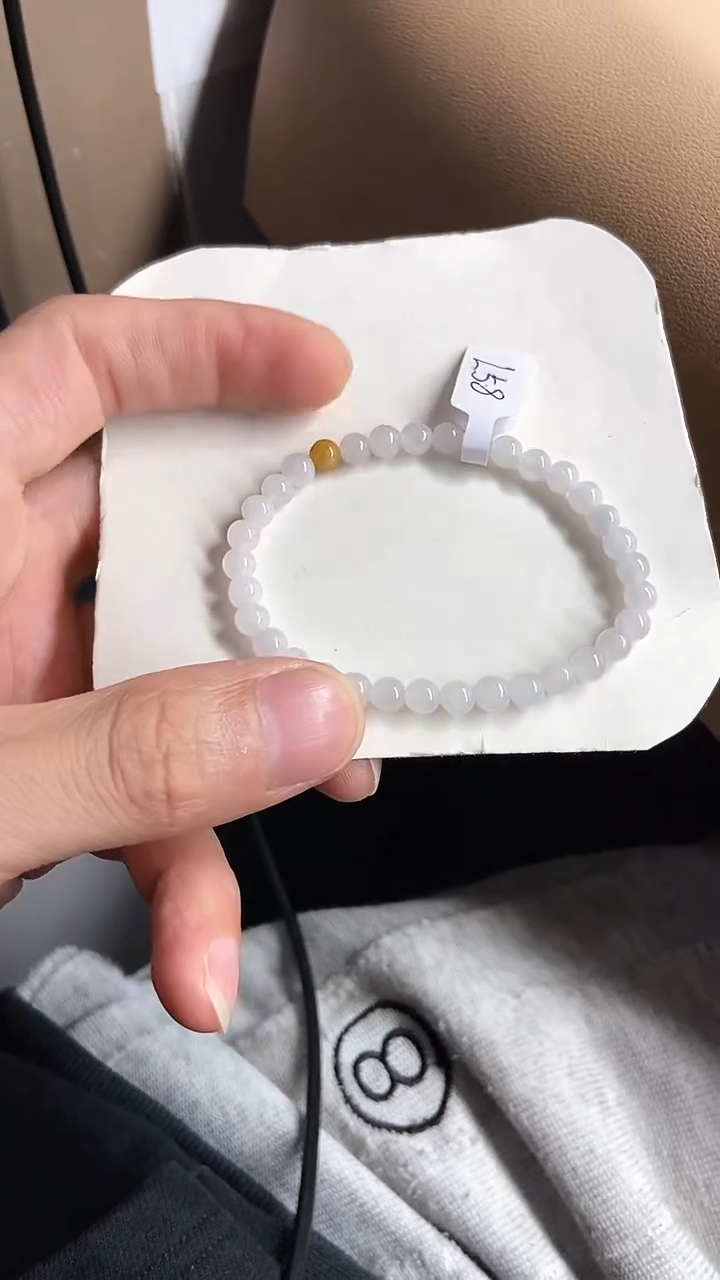 【闪购商品】翡翠手串未镶嵌天然A货翡翠手串L58