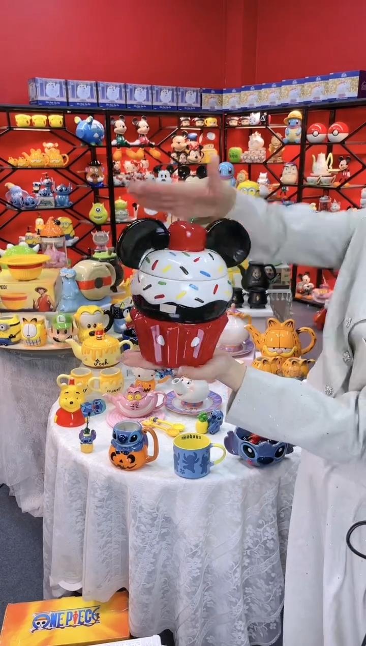 【闪购商品】.@@米奇冰激凌饼干罐