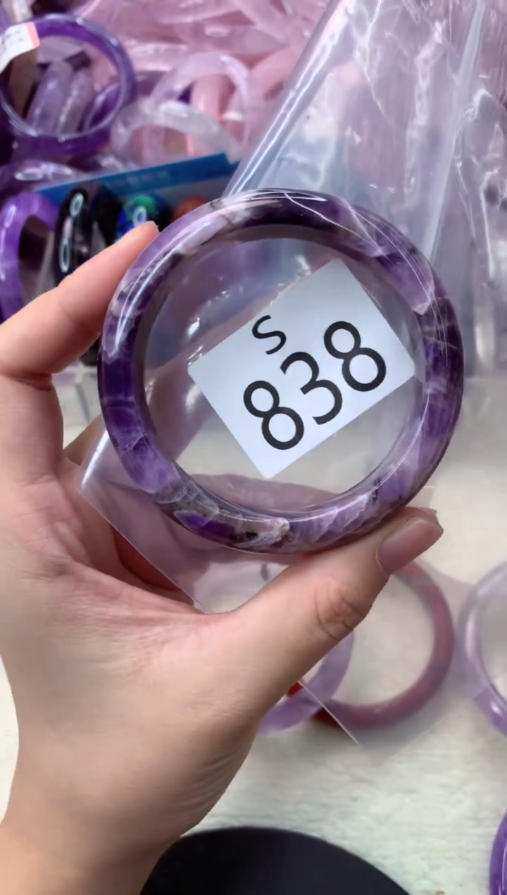 未镶嵌手镯水晶S838-56