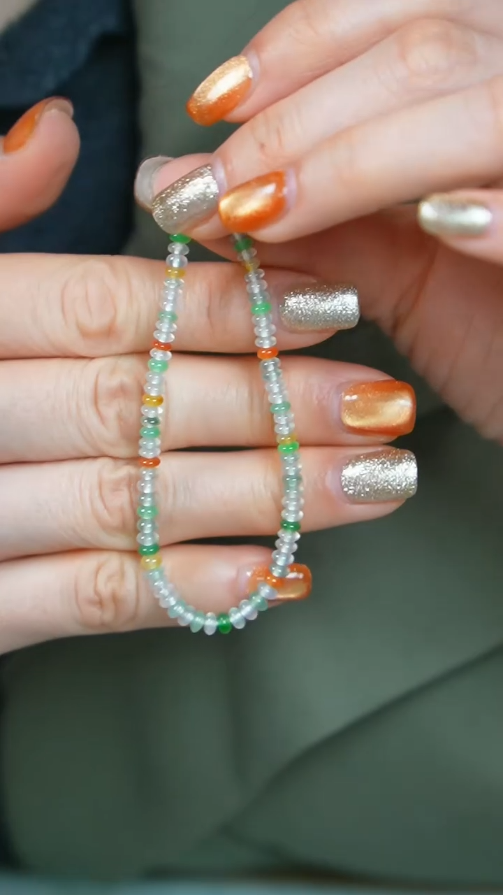 【闪购商品】翡翠手串未镶嵌41号-珠串/姿/3