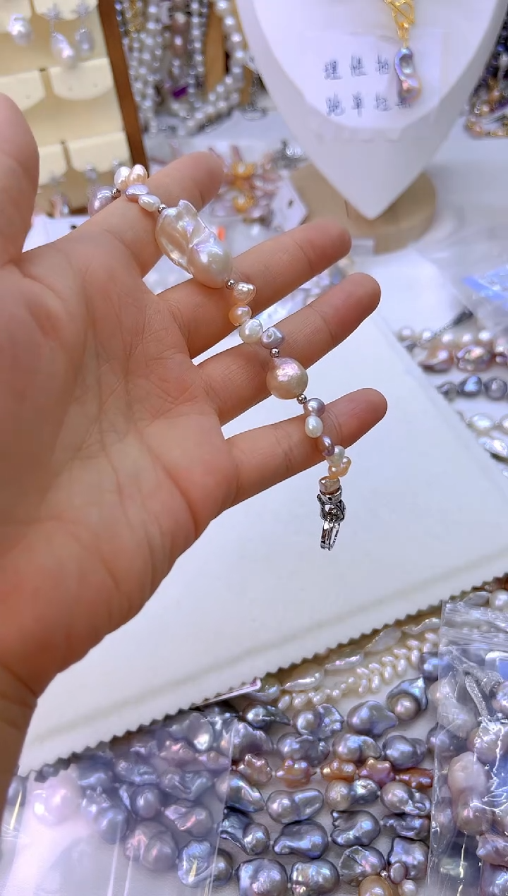 未镶嵌淡水珍珠项链251