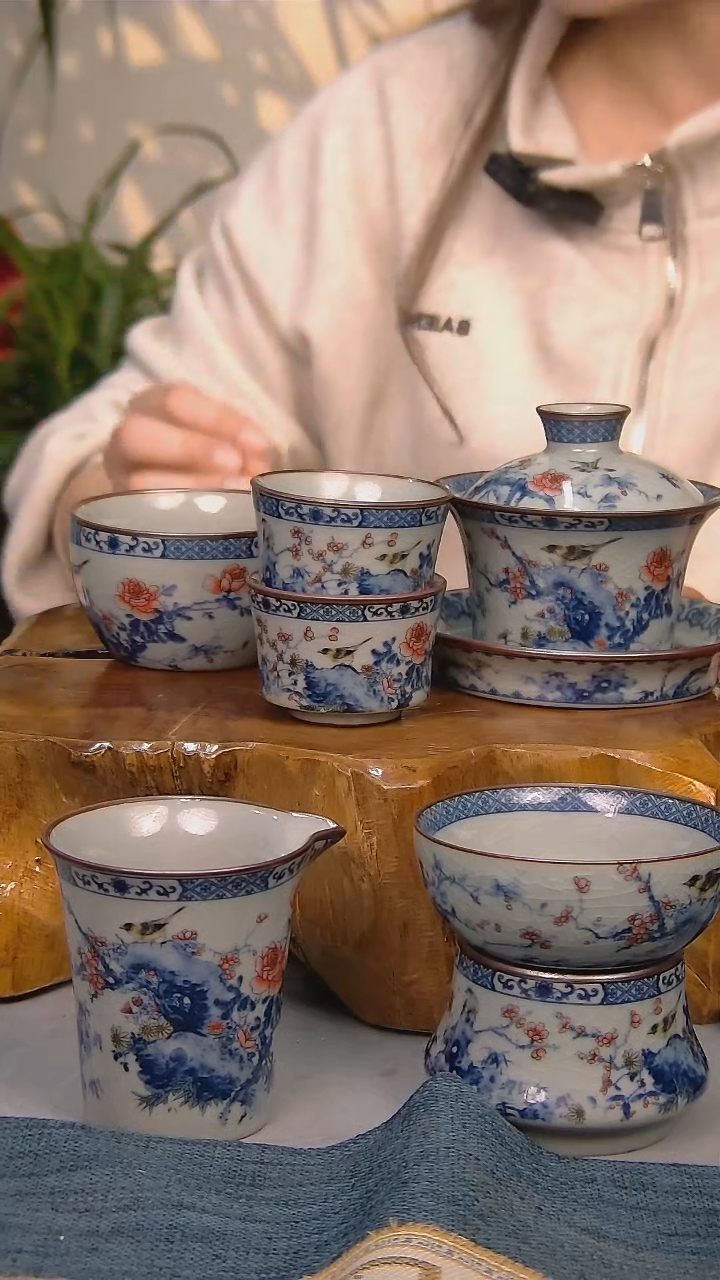 【闪购商品】简装家用款2件套 陶瓷家用茶具系列