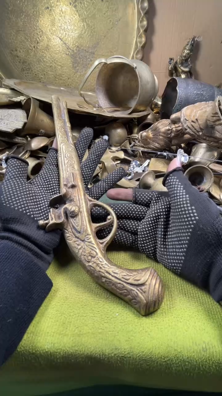 二*亿锦铜回流铜器摆件65