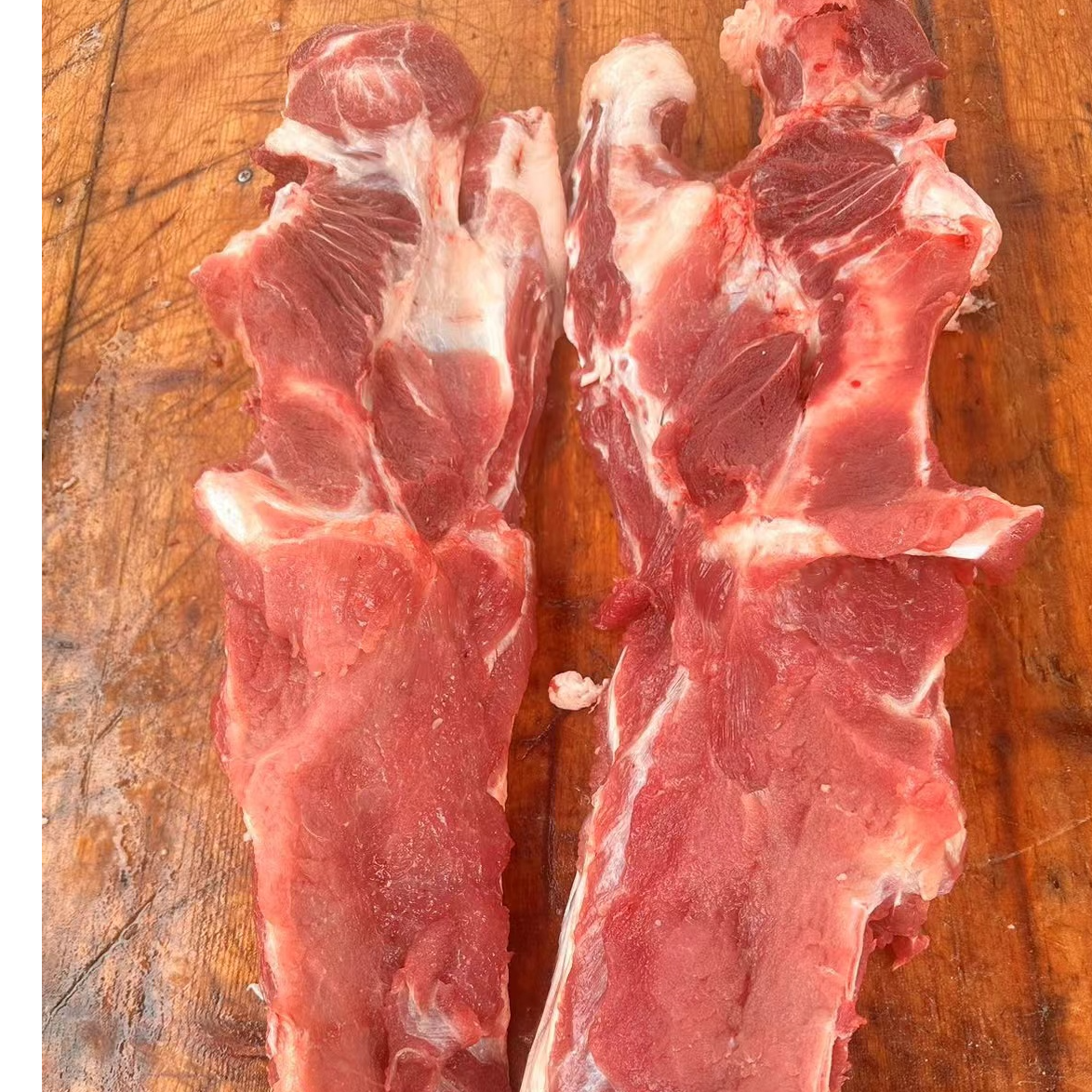 【腿脊骨】黑猪年猪前腿肉后腿肉脊骨新鲜猪肉营养美味大骨头