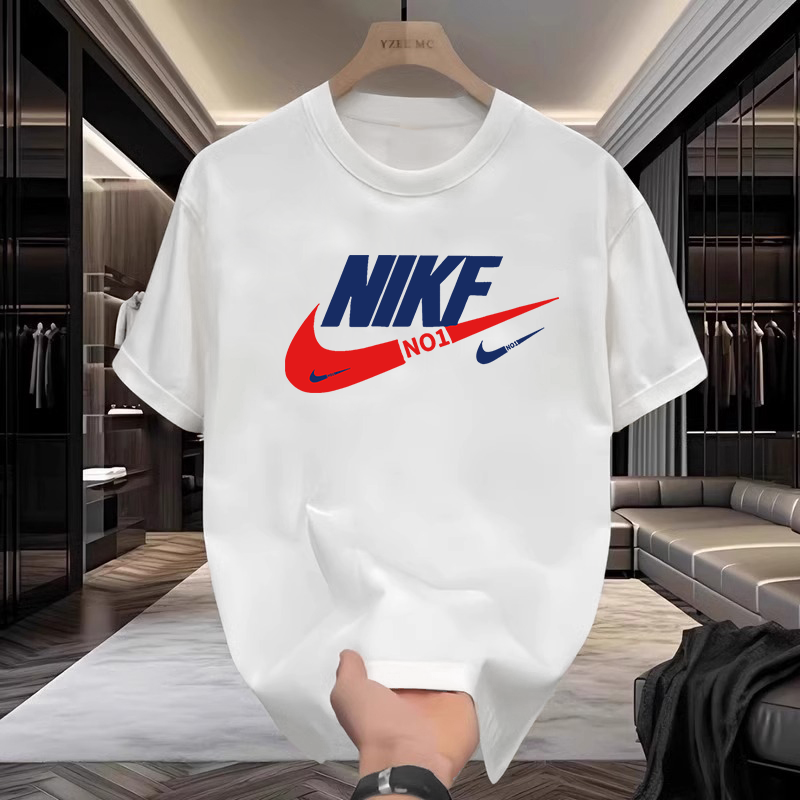 60新款T恤户外纯棉情侣短袖夏季印花休闲时尚ins韩版宽松百搭