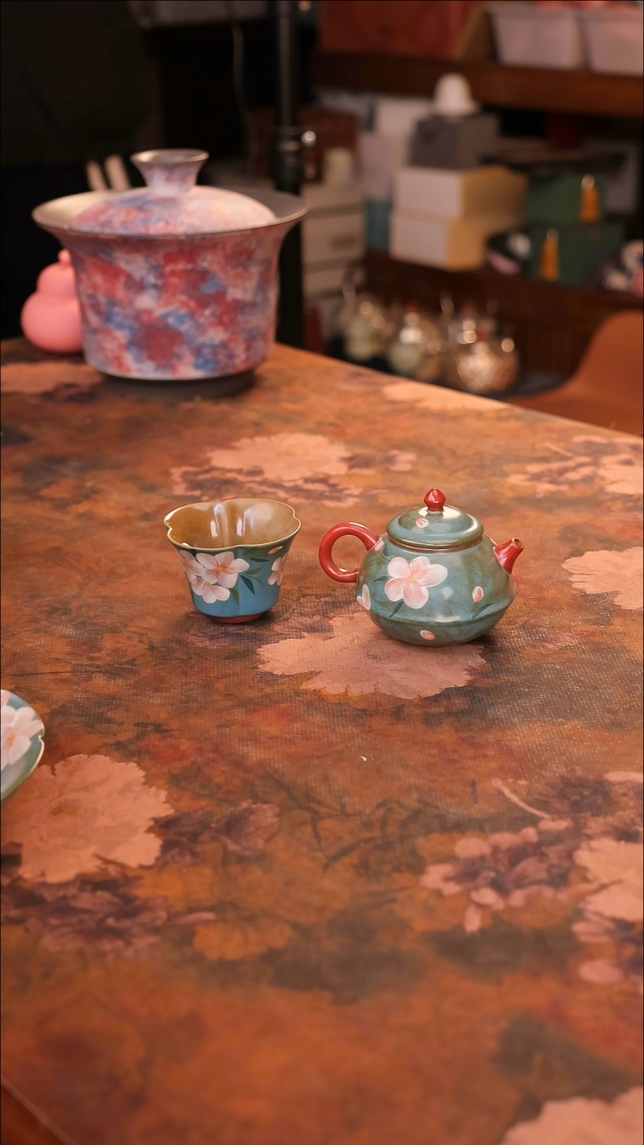 【闪购商品】陶瓷茶具（无礼盒无茶盘）@@A12070