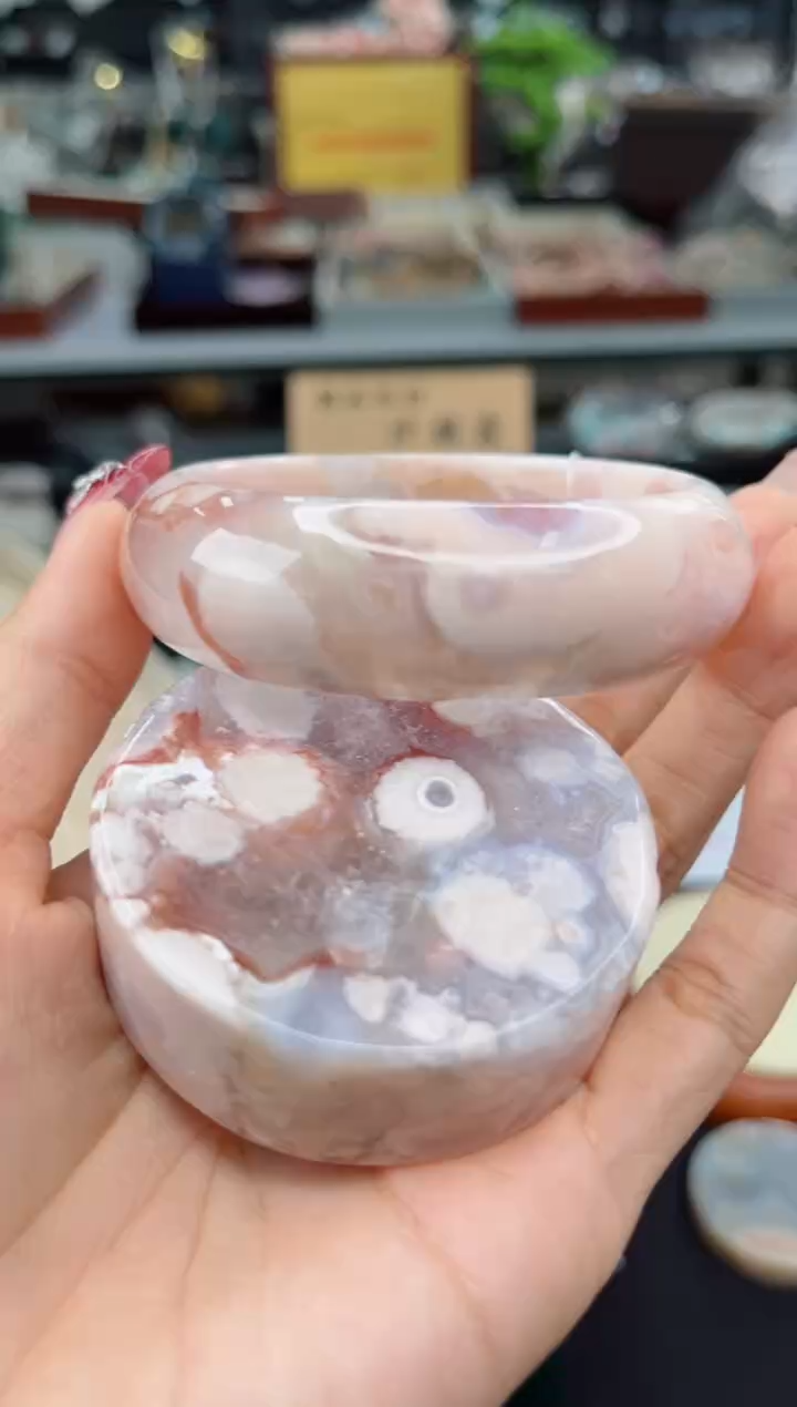 【闪购商品】石英质玉手镯未镶嵌59圈口（赠品镯心）3681137