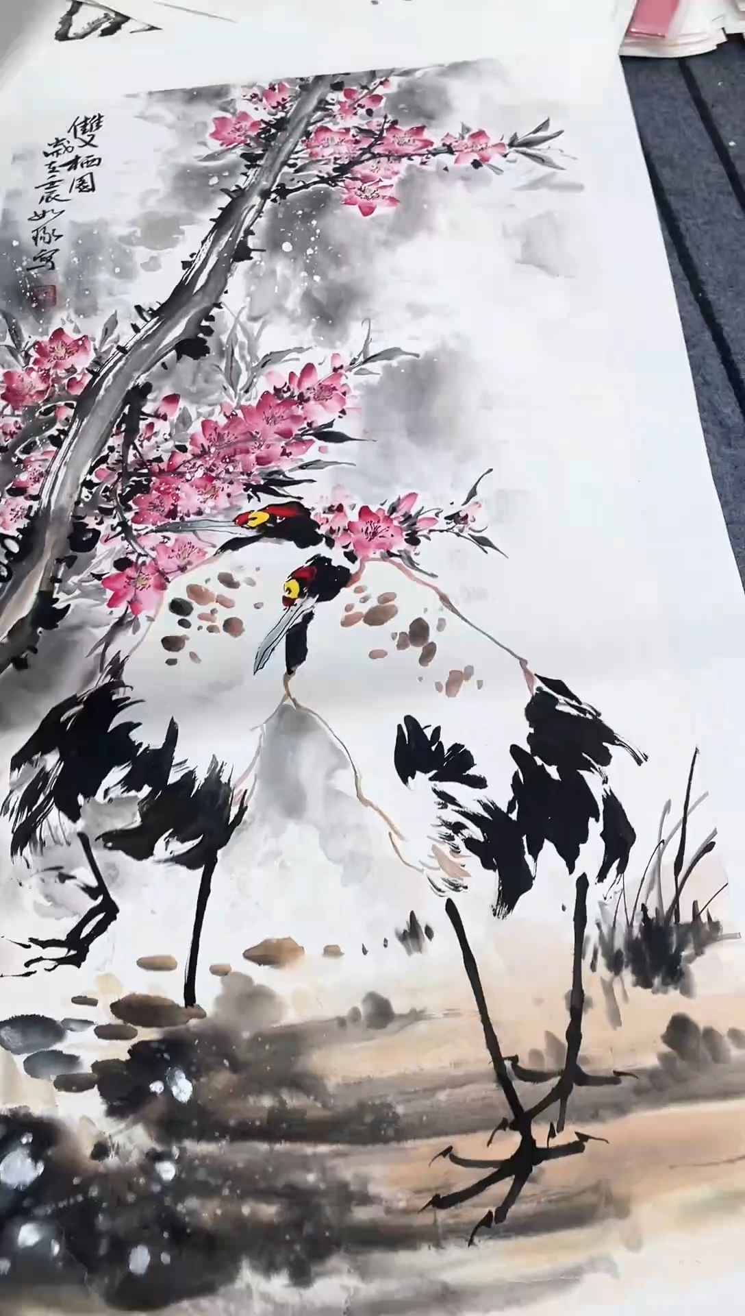 精品国画花鸟作品