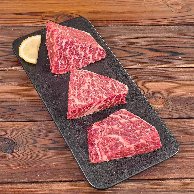 原切牛排澳洲和牛M6-7羽下翼板肉边角料1000g