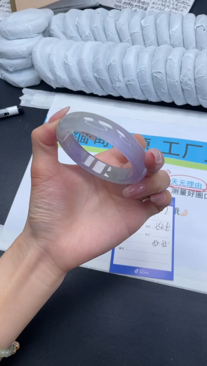 无非金属高冰手镯所见即所得207-54.9