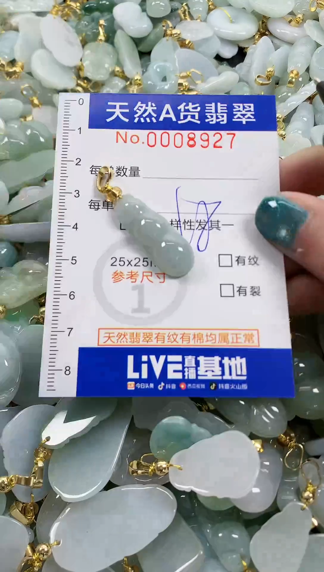 未镶嵌挂件翡翠天然A货翡翠