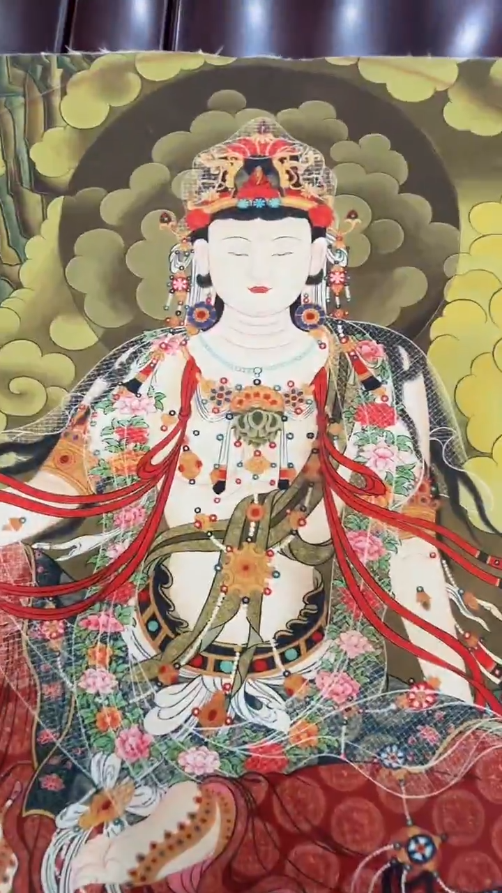 卷轴画唐卡16108