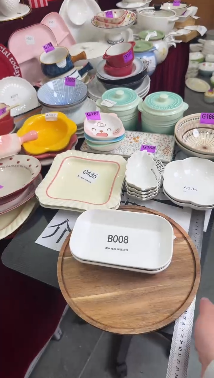 摆件陶B008-2个 陶瓷餐具库存微瑕