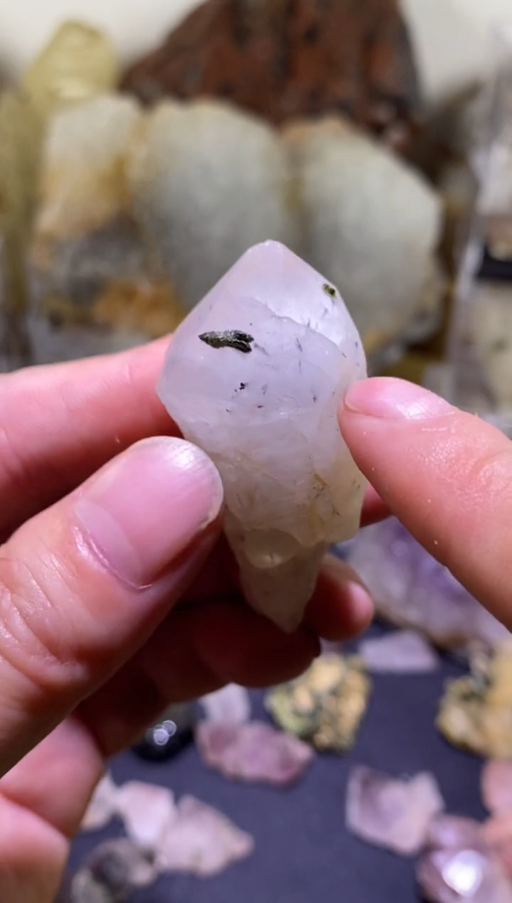 未镶嵌珠宝半成品水晶27号权杖四川美姑超七花园水晶