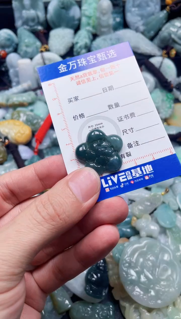 翡翠未镶嵌颈饰天然翡翠a货