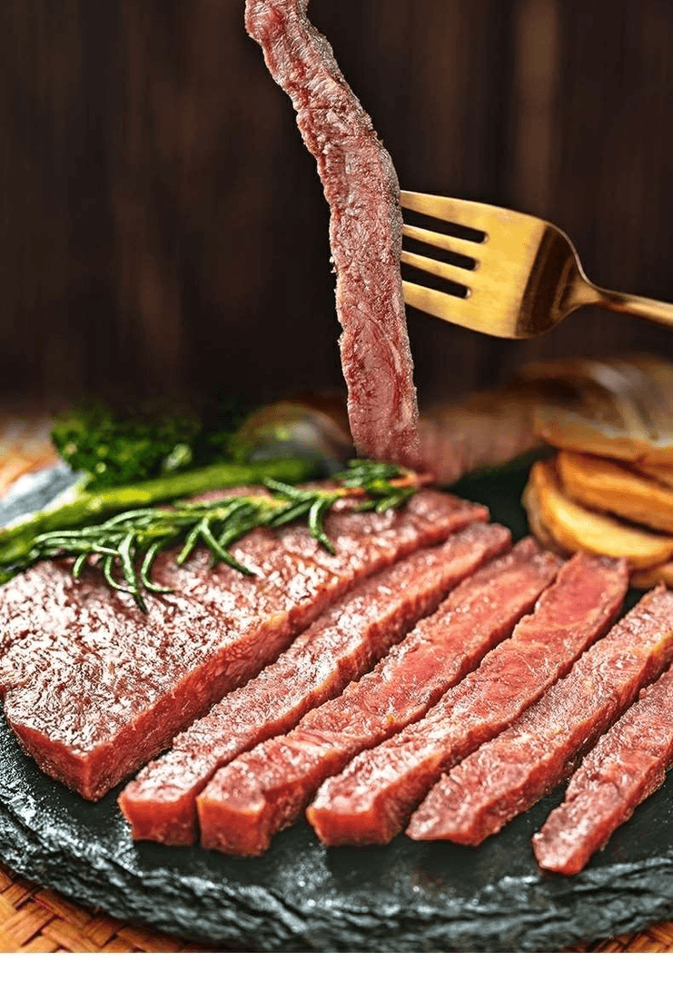整切牛排拍3斤送2斤共发5斤25片新鲜冷冻正宗黑椒菲力牛排家庭装