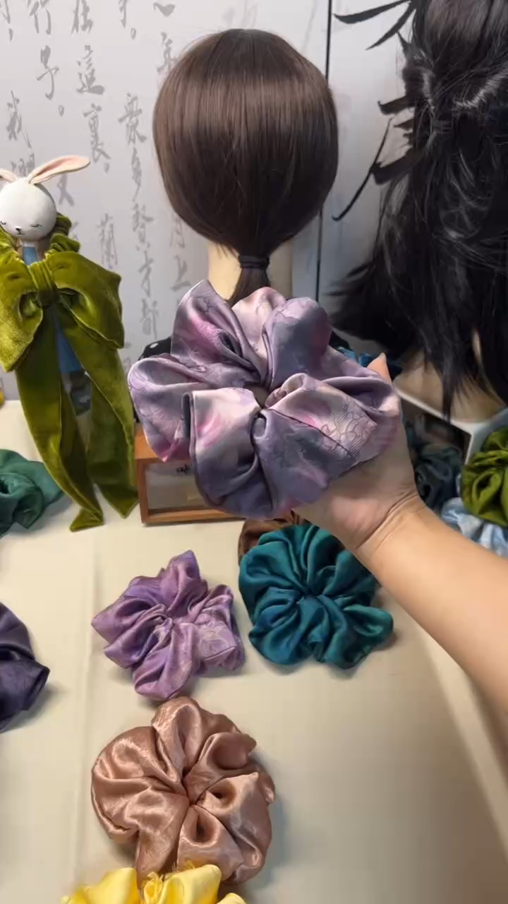 非金属布艺发圈456