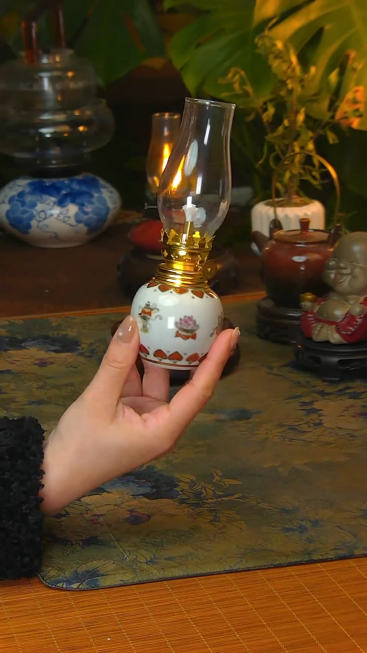 【闪购商品】景德镇陶瓷手工灯摆件