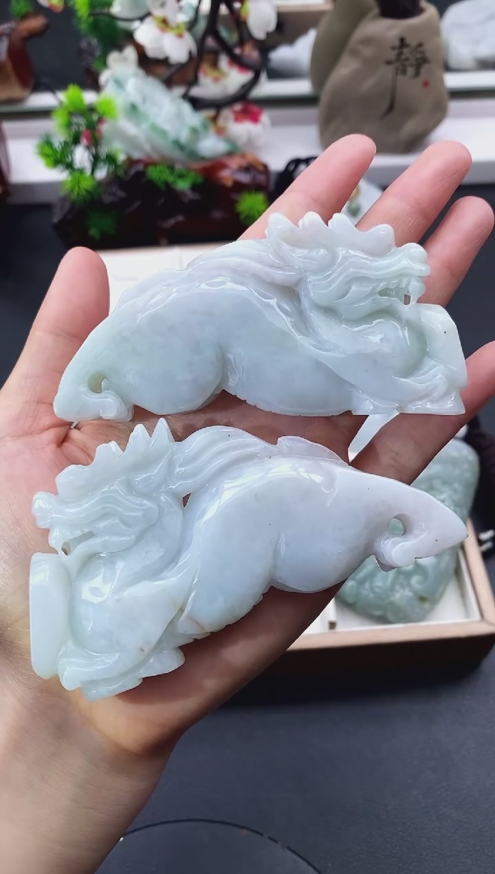 颈饰未镶嵌翡翠天然缅甸A货翡翠