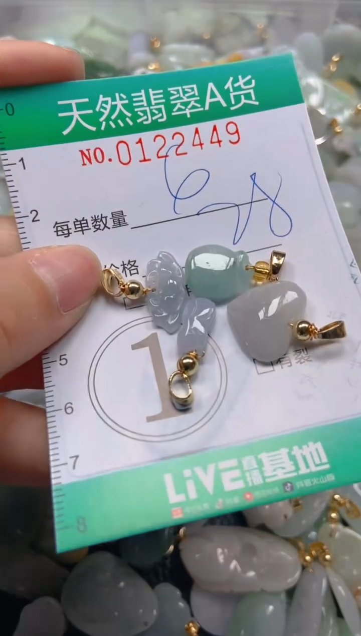 翡翠未镶嵌颈饰闪购0122449