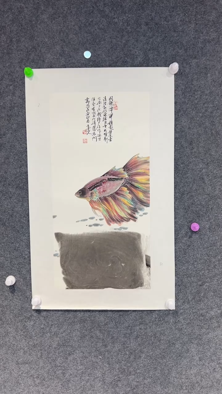 【闪购商品】国画梁景欣老师国画作品