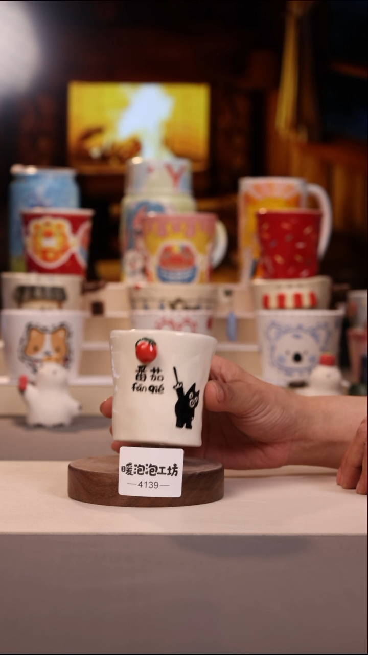 摆件景德镇原创手工陶瓷4139