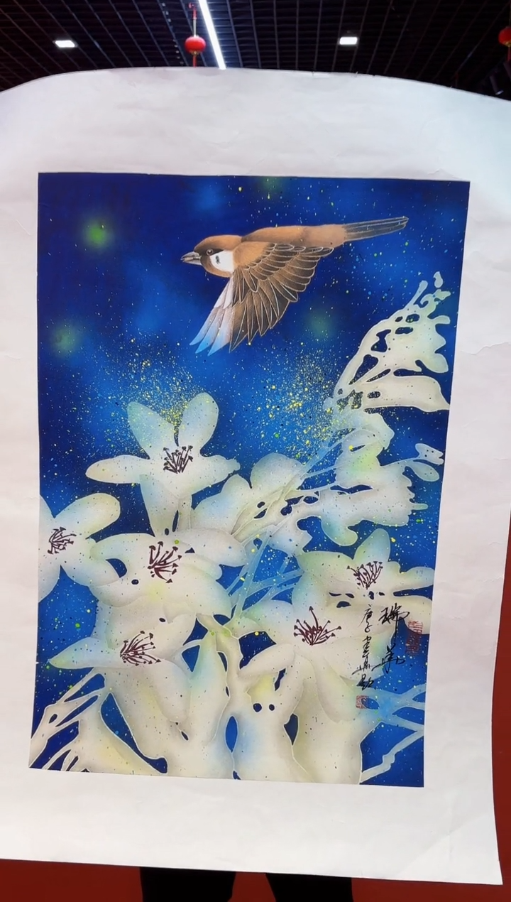 国画周建真老师绘画作品29-28