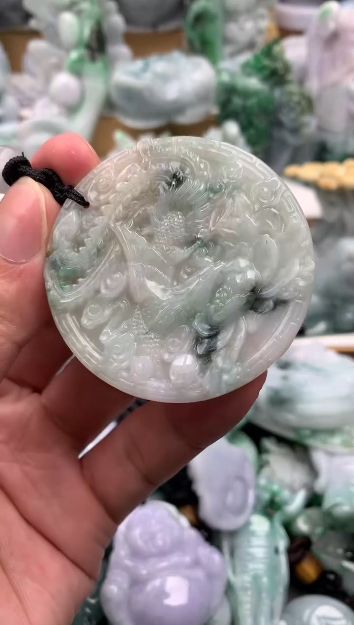 吊坠(不含链)未镶嵌翡翠1