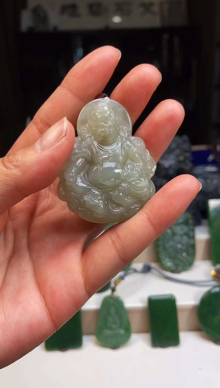 【闪购商品】和田玉挂件未镶嵌1