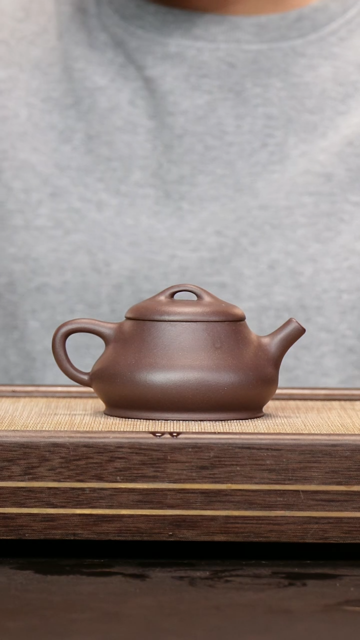 茶壶紫砂四号井底槽清 柱瓢180cc