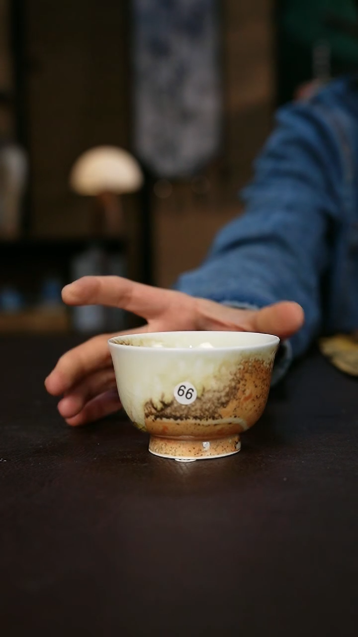 【闪购商品】景德镇陶瓷杯碗柴烧多人