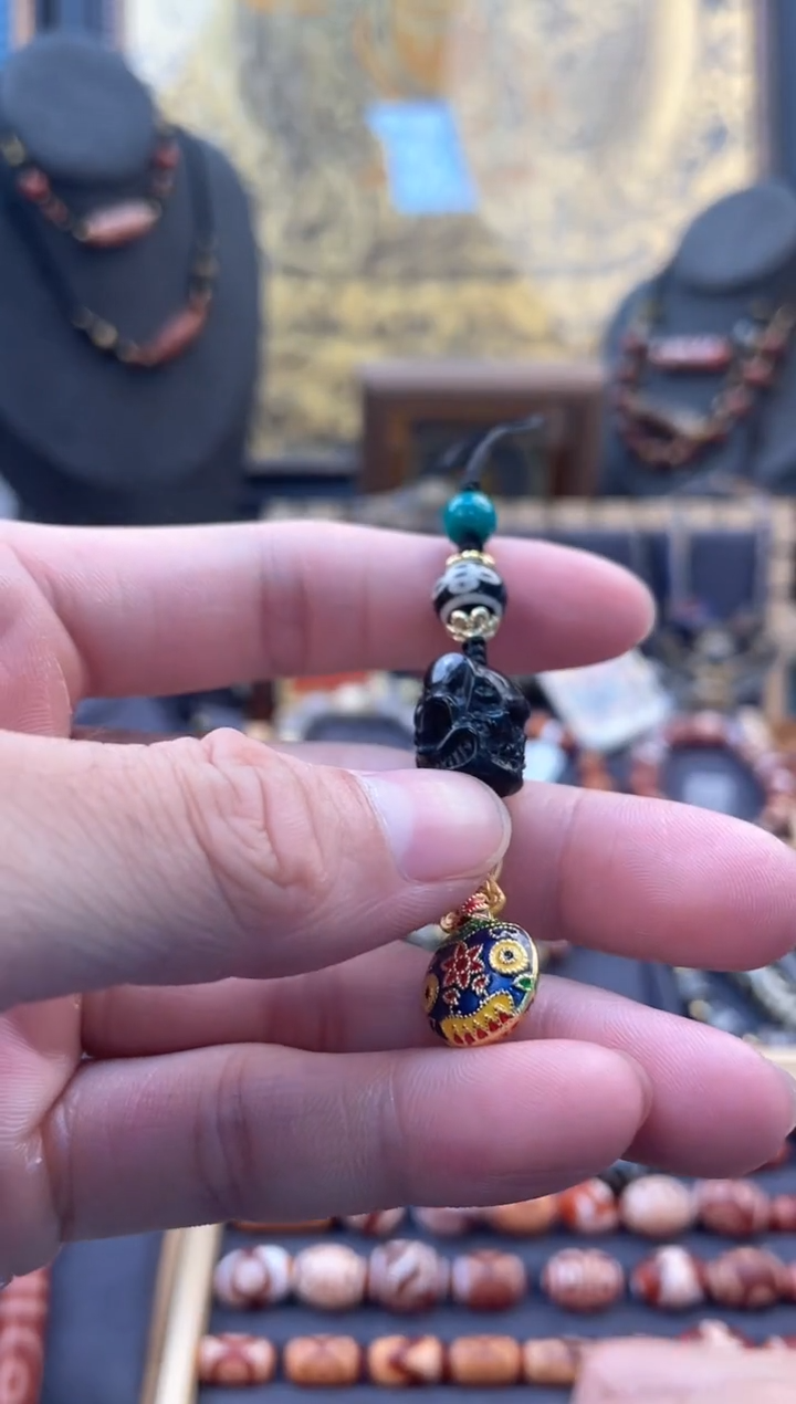 玛瑙/玉髓颈饰未镶嵌尸尸手机挂