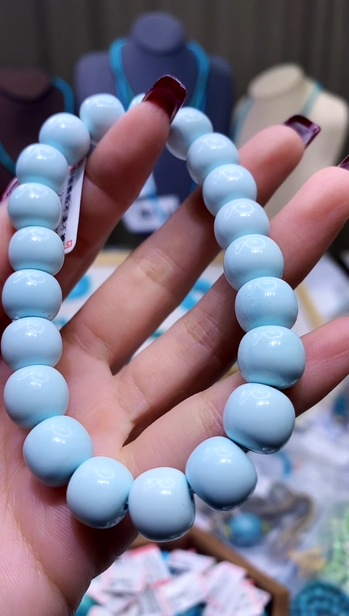 【闪购商品】绿松石手串未镶嵌964