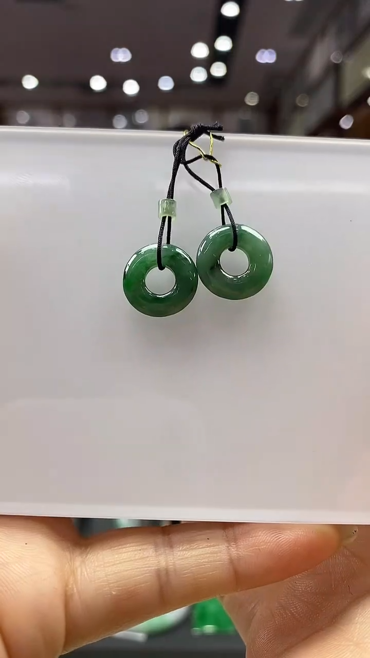 颈饰未镶嵌翡翠甜甜圈