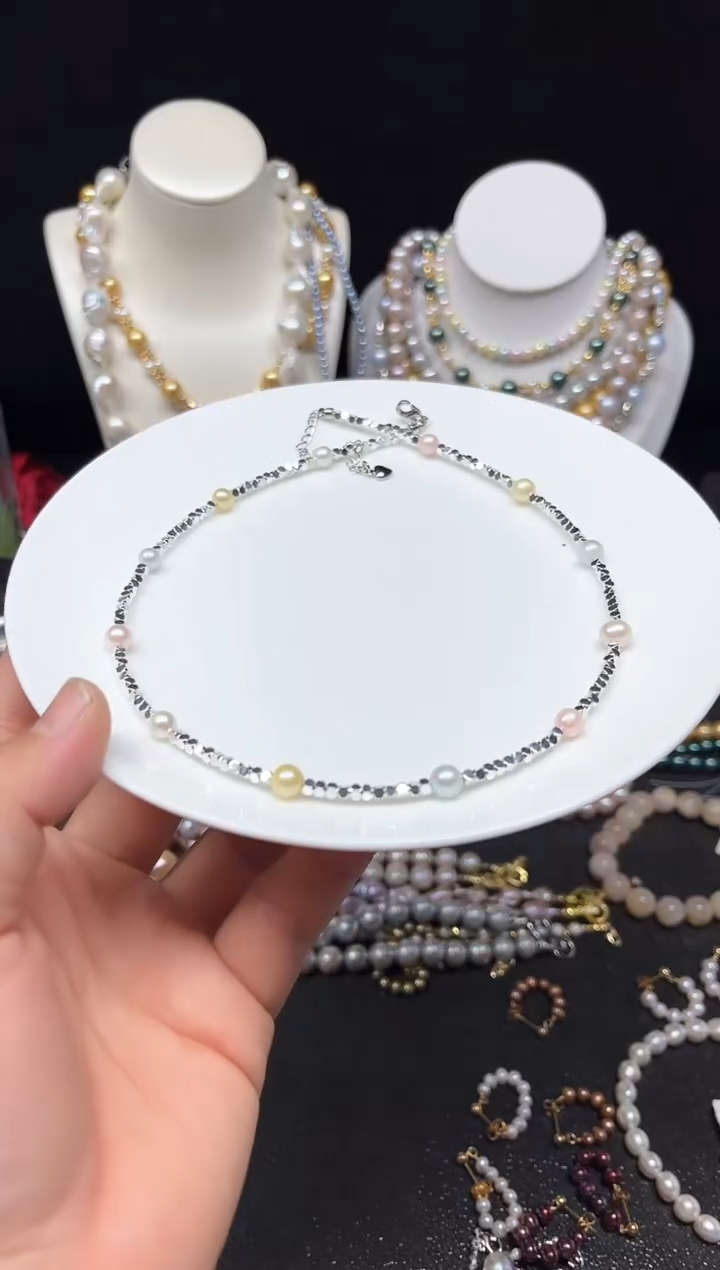 【闪购商品】淡水珍珠颈饰未镶嵌多人