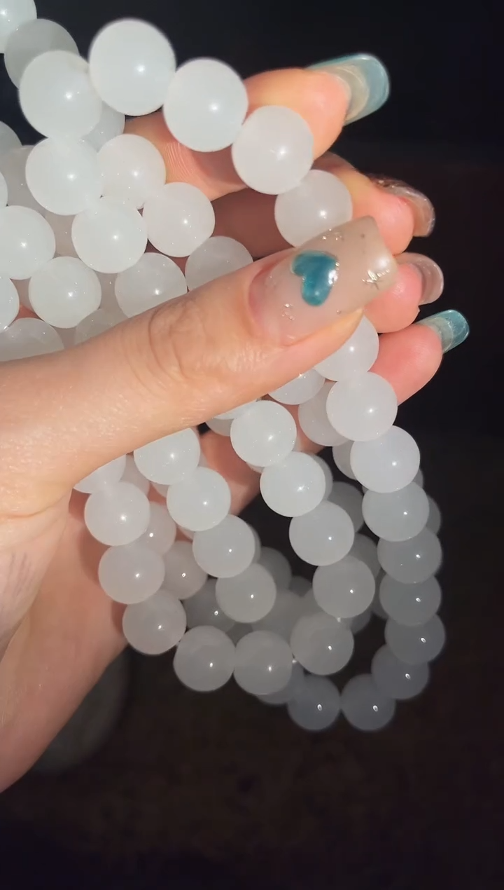 【闪购商品】【闪购商品】白色玉项链108