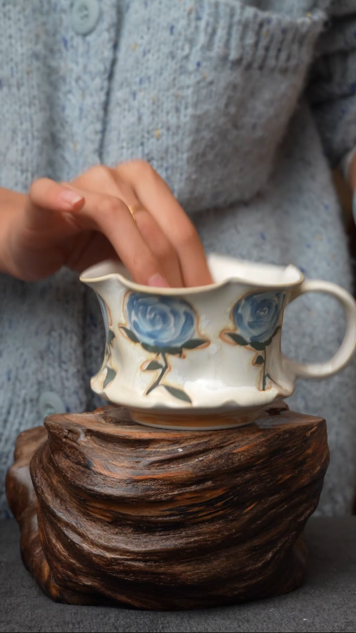 杯子陶瓷289景德镇手工手创杯子 