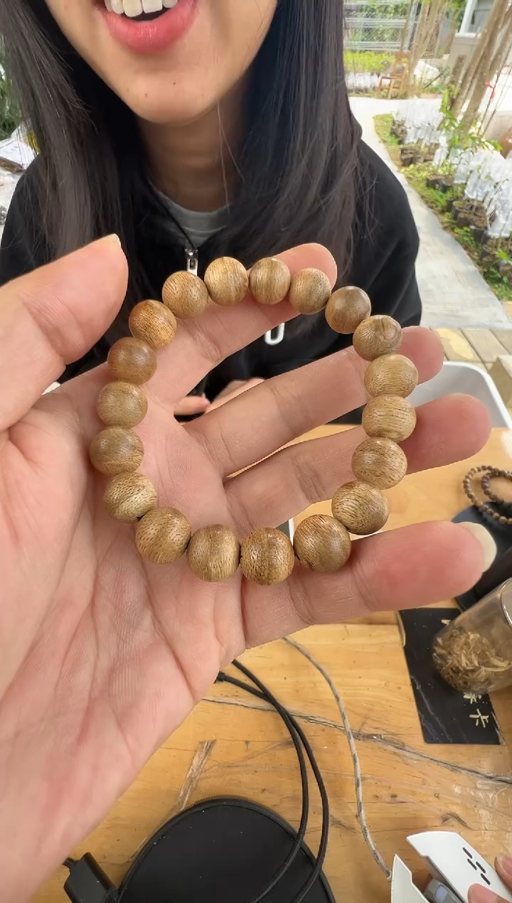 沉香沉香碎屑海南天然野1.0圆珠单圈多样性发一