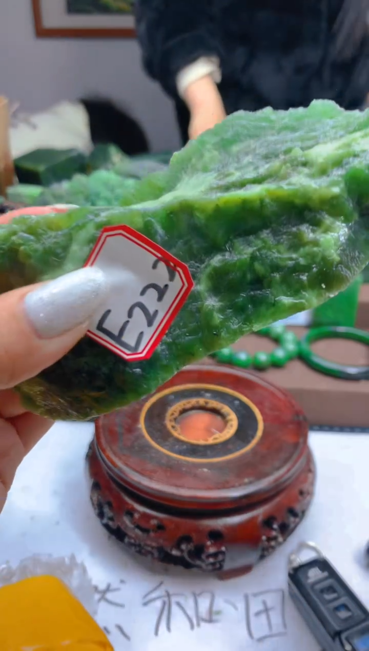 【闪购商品】和田玉（碧玉）珠宝半成品未镶嵌1