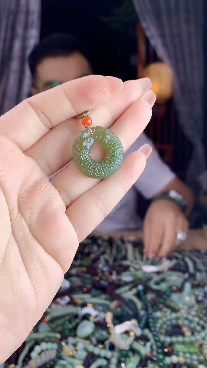 和田玉未镶嵌挂件多样性发货拍一发一