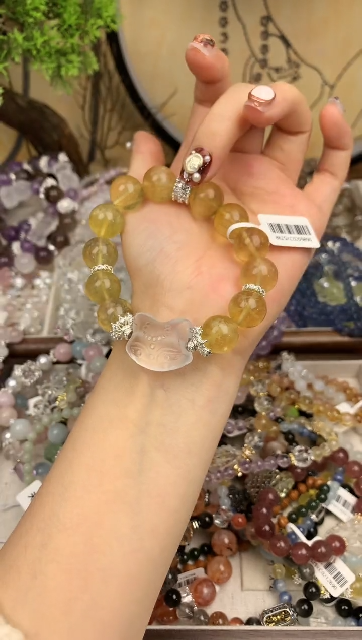 【闪购商品】萤石手链未镶嵌341手串