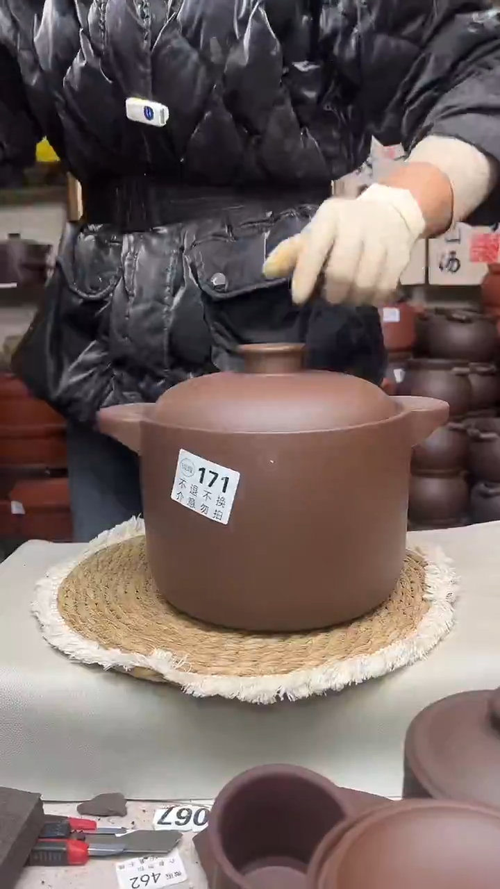 宜兴紫砂微瑕4升直筒171