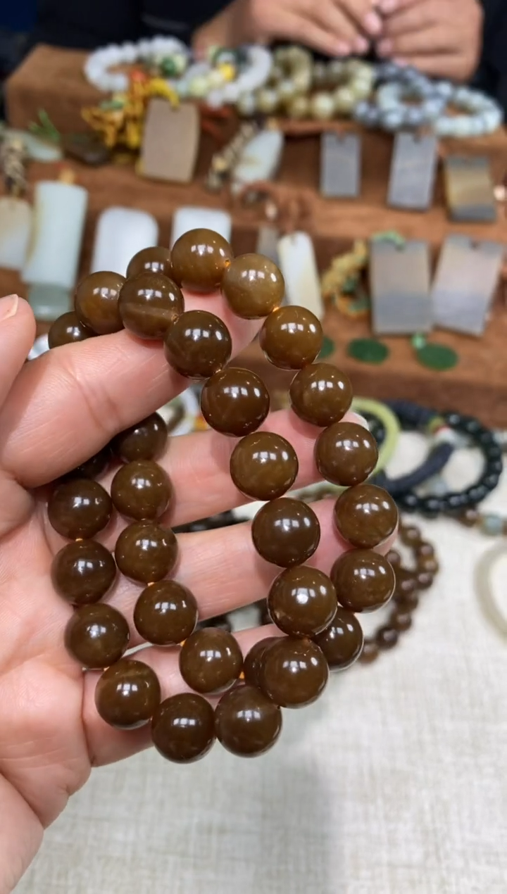 【闪购商品】和田玉手链未镶嵌颜色多样性发货拍一发一