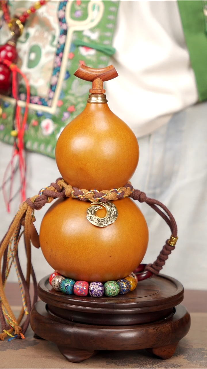 【闪购商品】30易林大漆酒葫芦----158