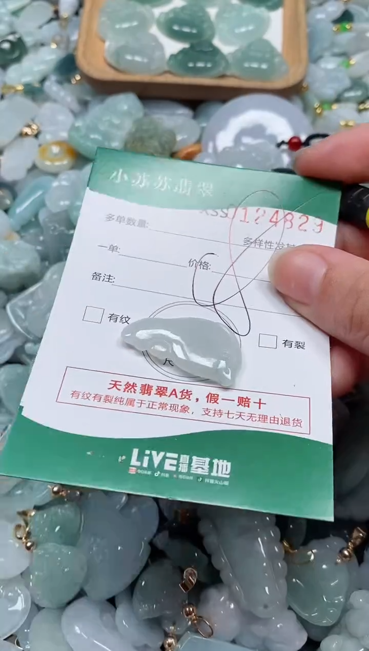 【闪购商品】翡翠颈饰未镶嵌闪购商品0124829