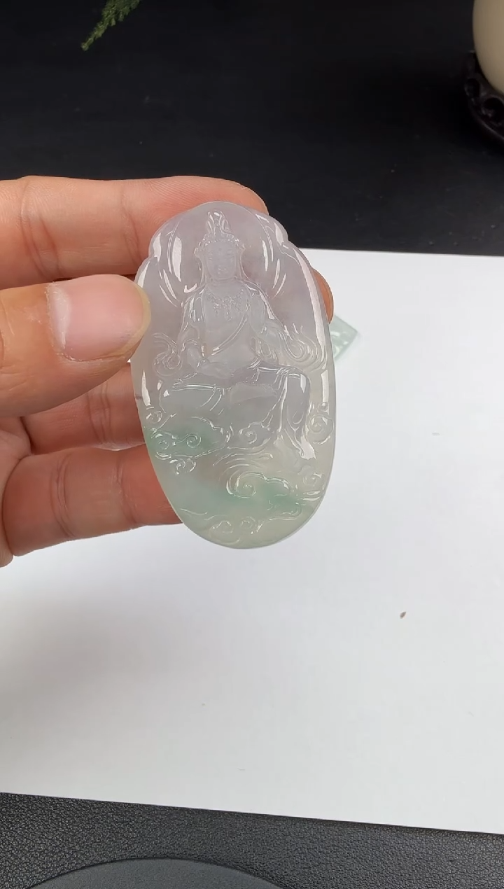 吊坠(不含链)未镶嵌翡翠s***r翡翠饰品-349