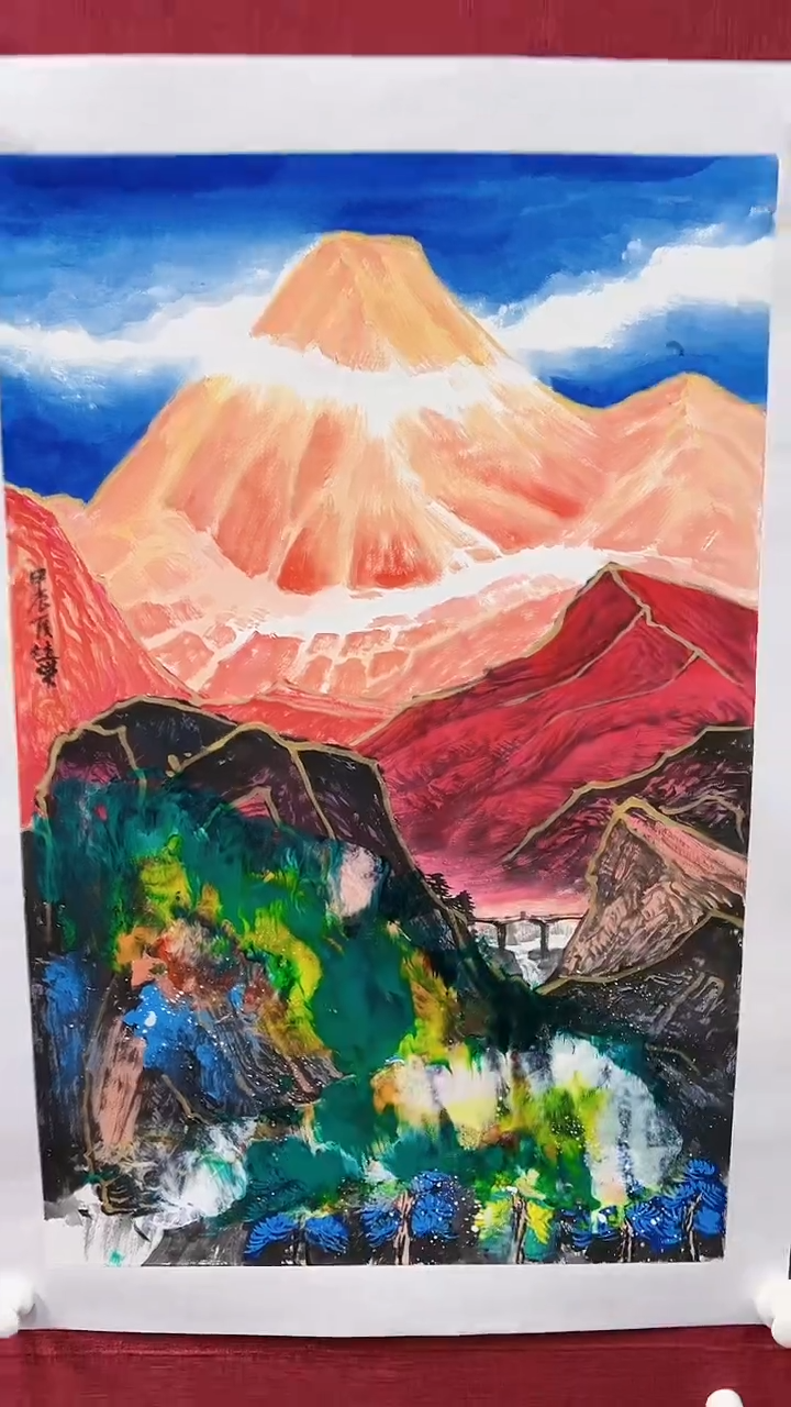 【闪购商品】绘画赵燮绘画2.7平尺抽象山水