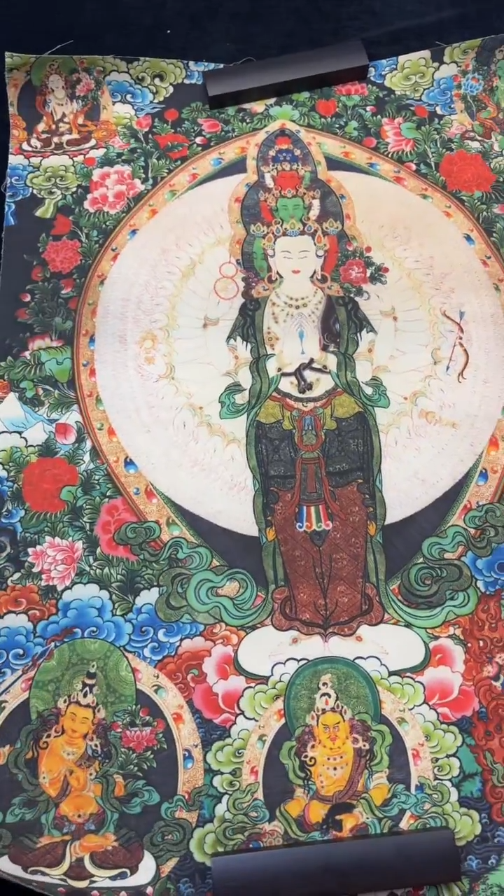 装裱画唐卡藏艺阁高端绘画作品TK16021