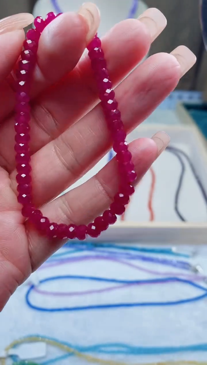 【闪购商品】红宝石手链未镶嵌诗颜珠宝甄选SYZB38