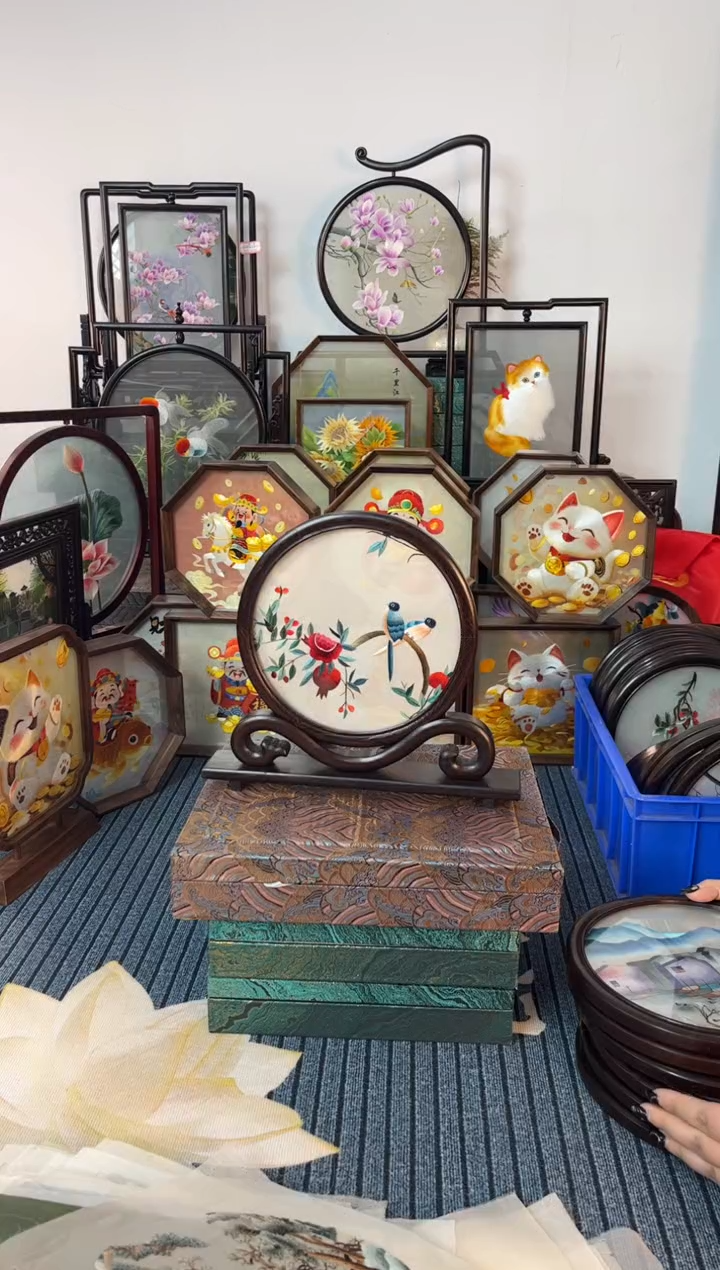 刺绣苏绣手工刺绣绣品